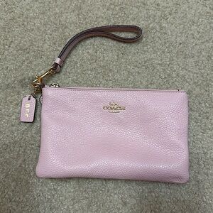 Coach Pink Wristlet